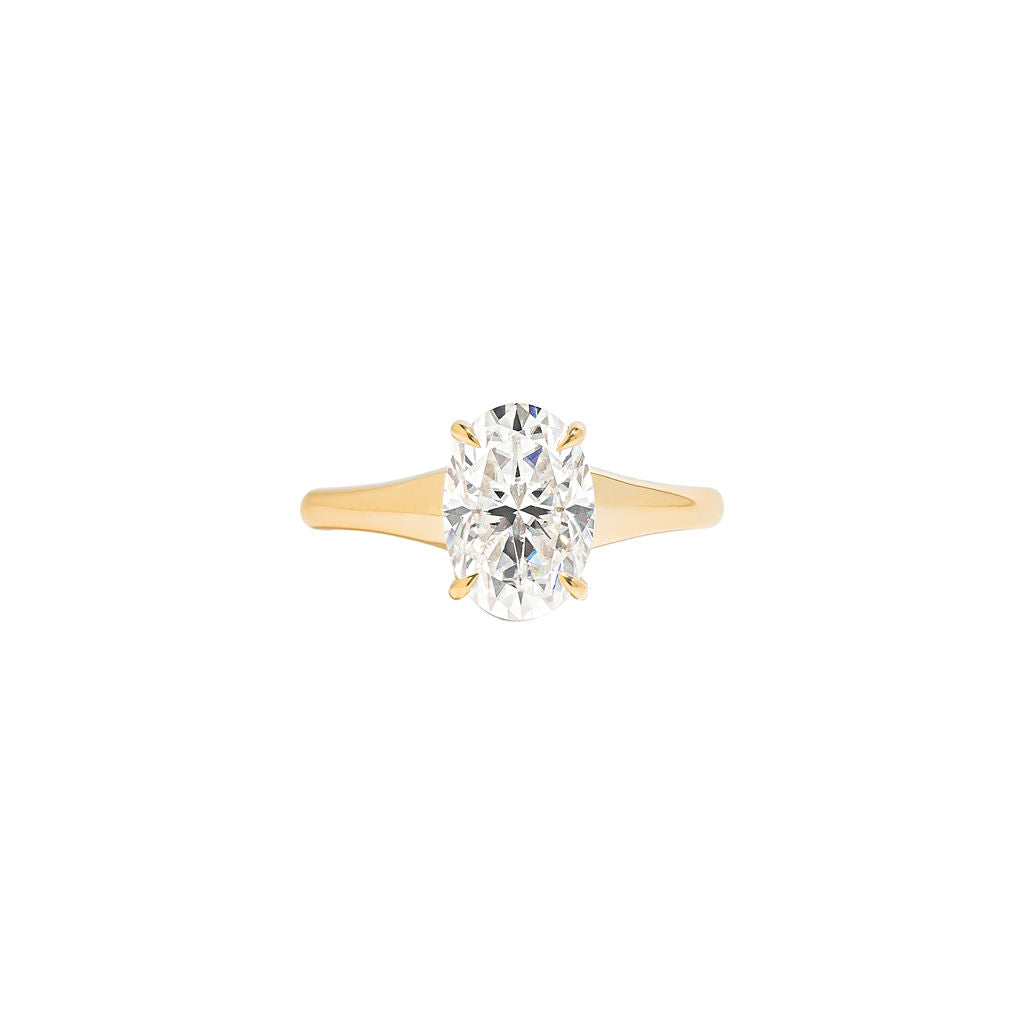 Sadie Oval Lab Grown Engagement Ring – Hera