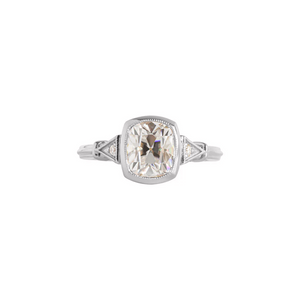 Audrey Old Mine Cut Lab Grown Engagement Ring – Hera