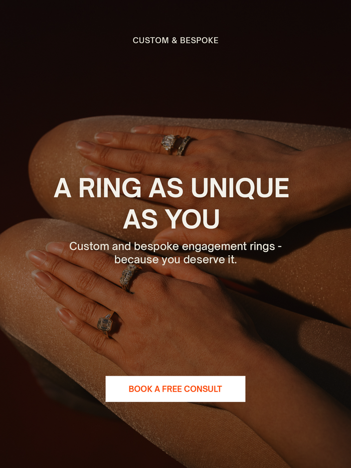 A Ring As Unique As You .Custom and bespoke engagement rings - because you deserve it.Book a free consult