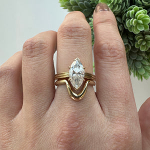 Finn Marquise Lab Grown Engagement Ring – Hera