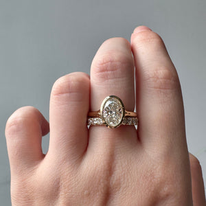 Rosalind Oval Lab Grown Engagement Ring – Hera