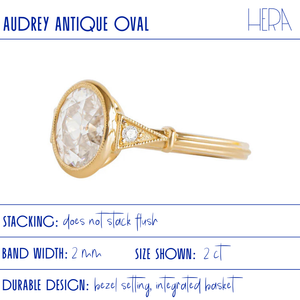 アクセサリー HUMETE COLLECTION 'CLASSIC' OVAL RING Myriad Ring, Oval Cut | Melanie Casey Jewelry