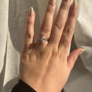 Victor Pear Lab Grown Engagement Ring – Hera